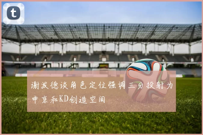 谢泼德谈角色定位强调三分投射为申京和KD创造空间