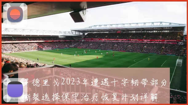 罗德里戈2023年遭遇十字韧带部分撕裂选择保守治疗恢复计划详解